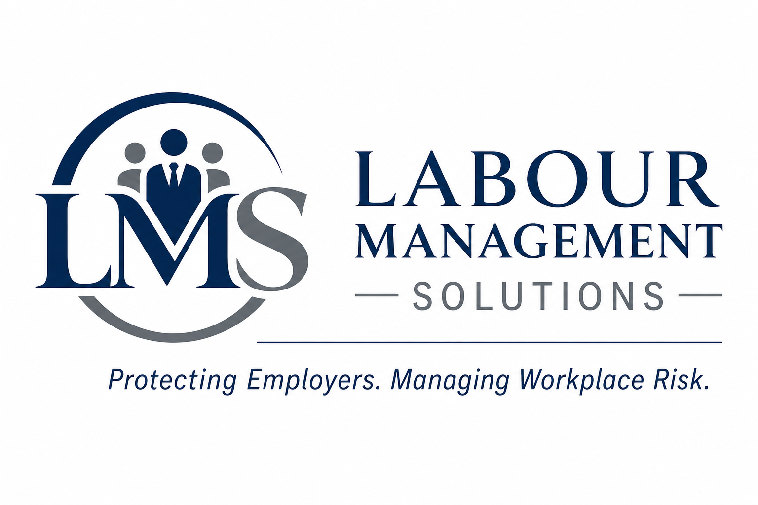 Labour Management Solutions logo and tagline
